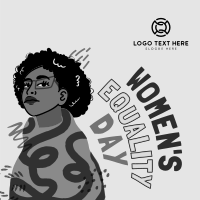 Afro Women Equality Linkedin Post