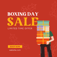 Boxing Day Mega Sale Linkedin Post