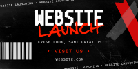 Urban Grunge Website Launch Twitter Post