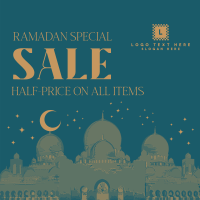 Celebrating Ramadan Sale Instagram Post