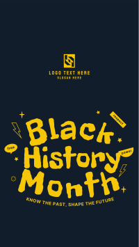 Black History Month Facebook Story