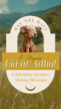 Greater Eid Ram Greeting Instagram Reel Image Preview