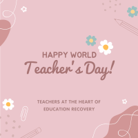 Teacher's Day Instagram Post Design