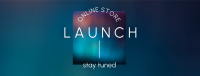 Online Store Launch Facebook Cover Design