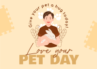 Pet Appreciation Day Postcard