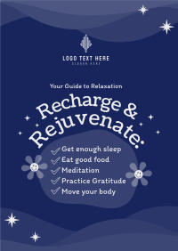 Practice Relaxation Tips Poster