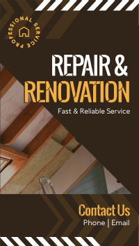 Repair & Renovation Instagram Story