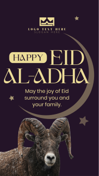 Happy Eid al-Adha Instagram Story