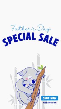 Father's Day Koala Sale Facebook Story