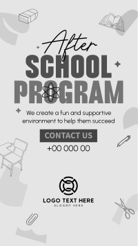 Tutoring School Service Instagram Story