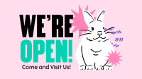Visit Our Pet Clinic Now Animation