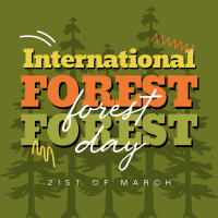 International Forest Day Linkedin Post Design
