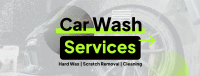 Unique Car Wash Service Facebook Cover