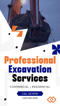 Professional Excavation Services Video