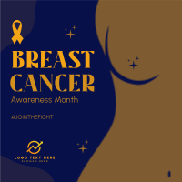 Beat Breast Cancer Instagram Post