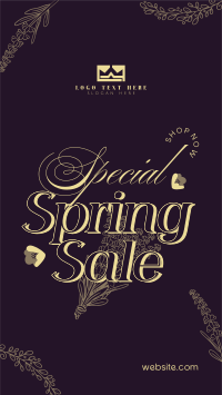 Special Spring Sale Instagram Story