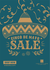 Cinco De Mayo Sale Poster