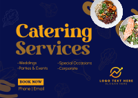 Catering for Occasions Postcard