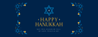 Hanukkah Festival Facebook Cover Design