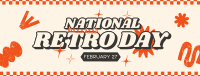 Nostalgic Retro Day Facebook Cover Image Preview