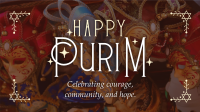 Celebrating Purim Facebook Event Cover