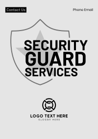 Guard Badge Poster