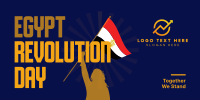 Egypt Revolution Day Twitter Post