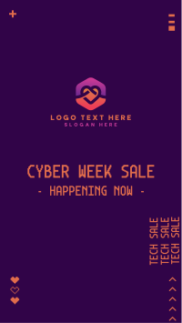 Cyber Week Sale Instagram Story