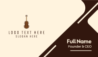 String Instrument Business Card example 3
