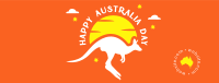 Australian Kangaroo Facebook Cover