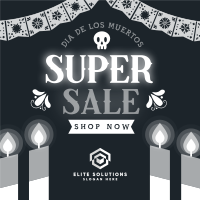 Candle Vigil  De Los Muertos Sale Instagram Post Image Preview