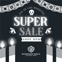 Candle Vigil  De Los Muertos Sale Instagram Post Image Preview