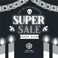 Candle Vigil  De Los Muertos Sale Instagram Post Image Preview