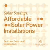 Solar Power Installations Instagram Post Image Preview