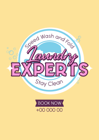 Laundry Experts Poster