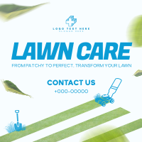 Lawn Care Services Instagram Post Design