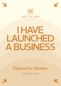 Geometric New Business Flyer Image Preview