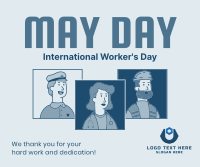 Hey! May Day! Facebook Post