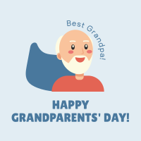 Best Grandfather Greeting Instagram Post