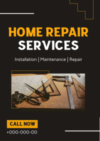 Simple Home Repair Service Flyer