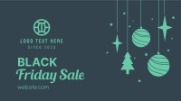 Black Friday Christmas Facebook Event Cover