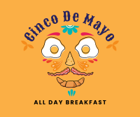 Cinco De Mayo Breakfast Facebook Post