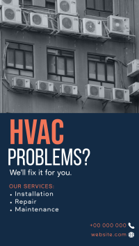 Serving You Excellent HVAC Service Facebook Story