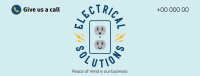 Electrical Solutions Facebook Cover Design