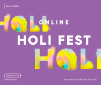 Holi Fest Facebook Post