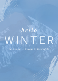 Winter Greeting Flyer