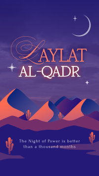 Laylat al-Qadr Desert TikTok Video