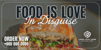 Food Love Quote Twitter Post