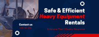 Corporate Heavy Equipment Rentals Facebook Cover