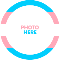 Simple Transgender Pride Pinterest Profile Picture Design